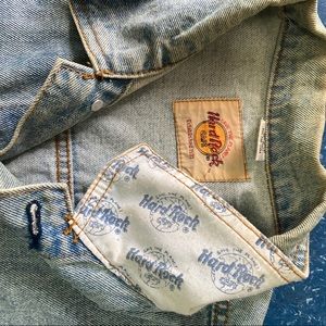 Hard Rock Cafe Denim Jacket New York
